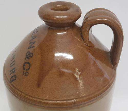 J.D.Bosman and Co. Antique Clay Bottle as per photo