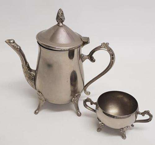 Silver Plated Coffee Pot height 21cm as per photo