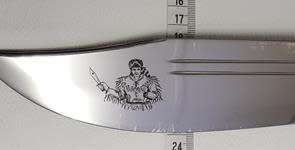 Case XX Bowie Knife 1836 Davy Crockett with Sheath as per photo