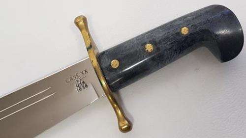Case XX Bowie Knife 1836 Davy Crockett with Sheath as per photo