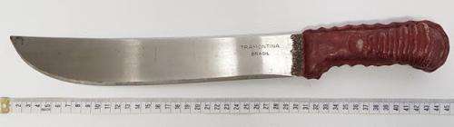 Carved Decorative Machete Tramontina Brasil with Sheath as per photo