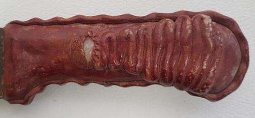 Carved Decorative Machete Tramontina Brasil with Sheath as per photo