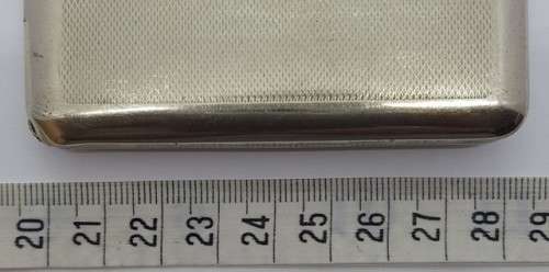Large Slimline Vintage Cigarette Case as per photo