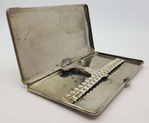 Large Slimline Vintage Cigarette Case as per photo