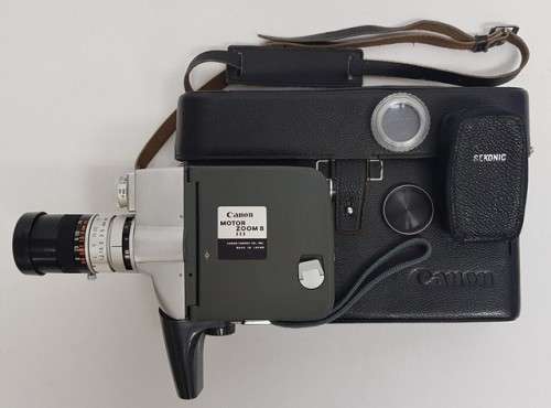 Canon Camera Motor Zoom 8 with extra lens in case made in Japan  as per photo