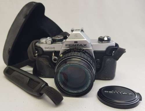 ASAHI Pentax MX 50mm Vintage Film Camera in case as per photo