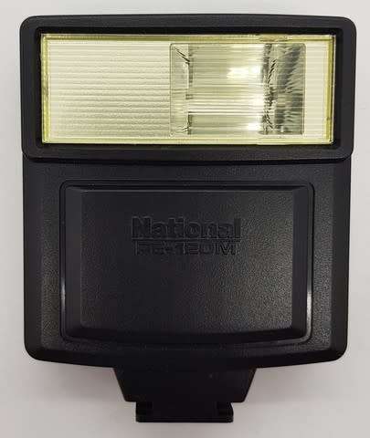 National PE-120M Electronic Flash Unit in original packaging as per photo