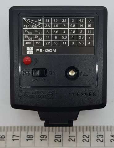 National PE-120M Electronic Flash Unit in original packaging as per photo