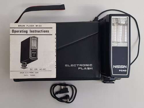 Nissin Flash FC40 in original case as per photo