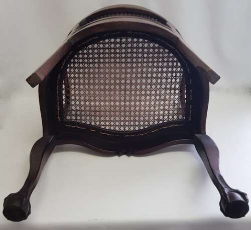 Vintage Ball & Claw Cane Chair as per photo
