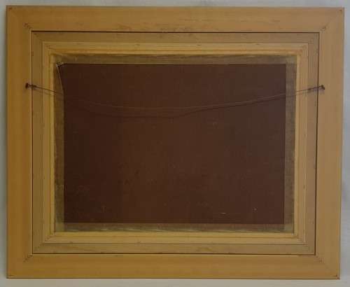 Vintage Framed Landscape Oil Painting by Wilson 86cm x 72cm as per photo