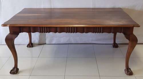 Embuia Ball and Claw 6 Seater Dining Table 183X97X78cm as per photo