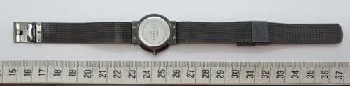 Skagen Denmark Ultraslim Stainless Steel Mesh Strap watch with Crystal Accents as per photo