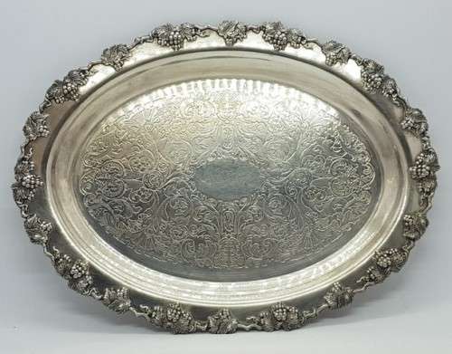WM Rogers EP on Copper Small Tray as per photo