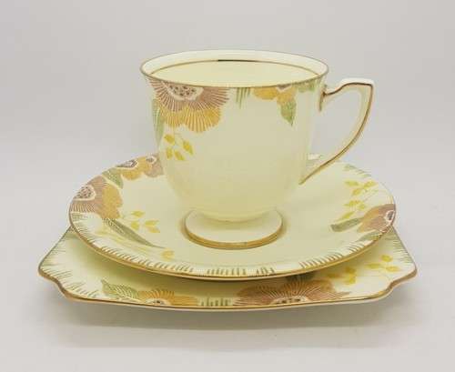 Royal Doulton Nerissa trio set made in England as per photo