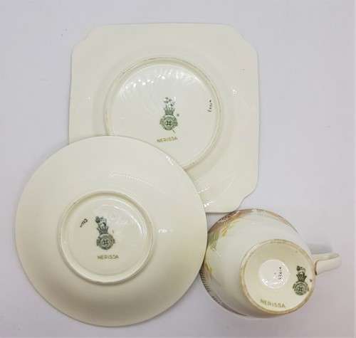 Royal Doulton Nerissa trio set made in England as per photo