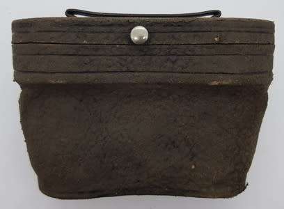 Antique Mother of Pearl Opera Binoculars in leather case as per photo