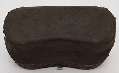 Antique Mother of Pearl Opera Binoculars in leather case as per photo