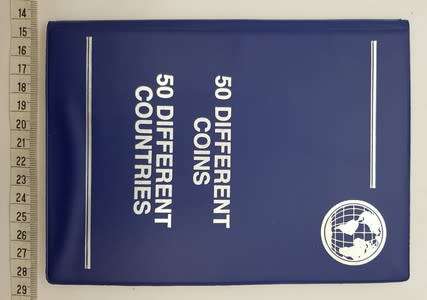 Coin Album with variety of coins as per photo