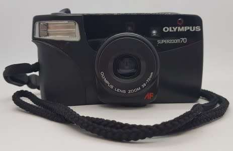 Olympus Superzoom 70 Camera in box - not tested - as per photo