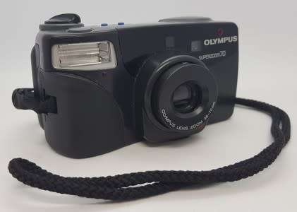 Olympus Superzoom 70 Camera in box - not tested - as per photo