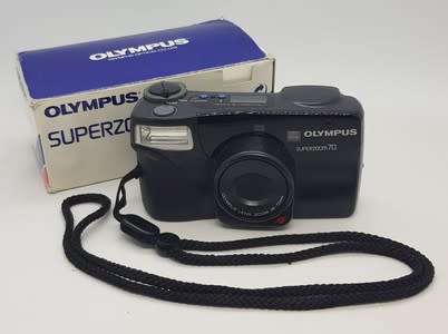 Olympus Superzoom 70 Camera in box - not tested - as per photo