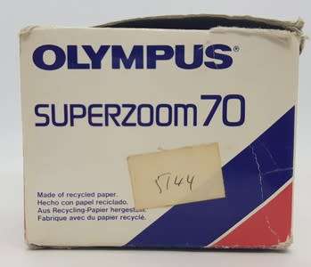 Olympus Superzoom 70 Camera in box - not tested - as per photo