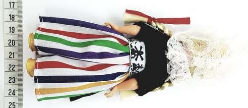 Handmade Volendam Costume Doll as per photo