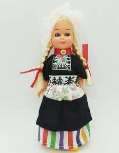 Handmade Volendam Costume Doll as per photo