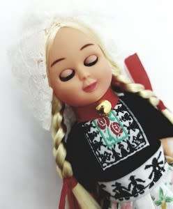 Handmade Volendam Costume Doll as per photo