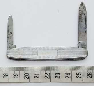Vintage Richard Sheffield Stainless Steel pocket knife made in England as per photo
