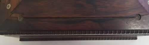 Antique Victorian large Jewelry Box with Mother-of-Pearl inlays as per photo