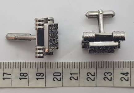 Pair of Vintage Diamante Cufflinks as per photo