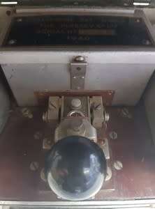 WWII Army Communication Device without Telephone in original casing as per photo