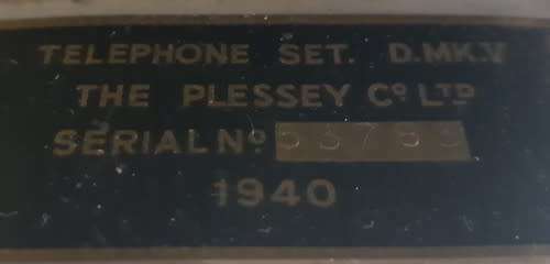 WWII Army Communication Device without Telephone in original casing as per photo