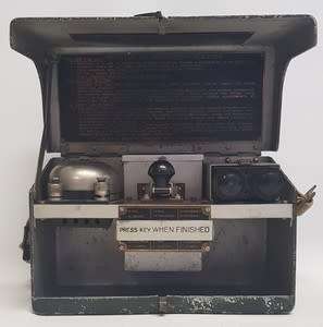 WWII Army Communication Device without Telephone in original casing as per photo