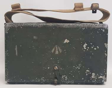 WWII Army Communication Device without Telephone in original casing as per photo