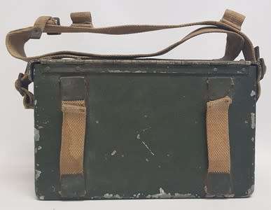 WWII Army Communication Device without Telephone in original casing as per photo