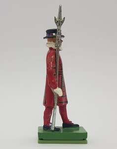 Queen`s Guard Infantry Trident Spear Lead Soldier as per photo
