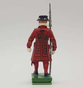 Queen`s Guard Infantry Trident Spear Lead Soldier as per photo
