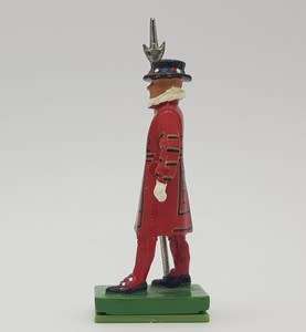 Queen`s Guard Infantry Trident Spear Lead Soldier as per photo