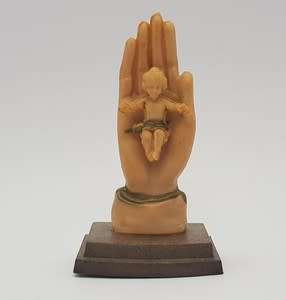 Vintage Baby Jesus in Palm of Hand made in Italy - 6cm as per photo
