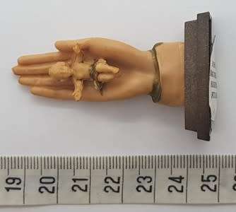 Vintage Baby Jesus in Palm of Hand made in Italy - 6cm as per photo
