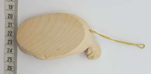 Wooden Hand Carved Baby Jesus, Mother Mary and Father Joseph Ornament as per photo