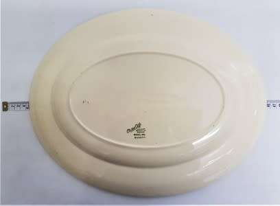 Clarice Cliff, Newport Pottery Co. Oval Serving Platter made in England as per photo