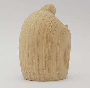Hand Made Baby Jesus, Mother Mary and Father Joseph wood carving as per photo