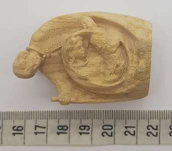 Hand Made Baby Jesus, Mother Mary and Father Joseph wood carving as per photo
