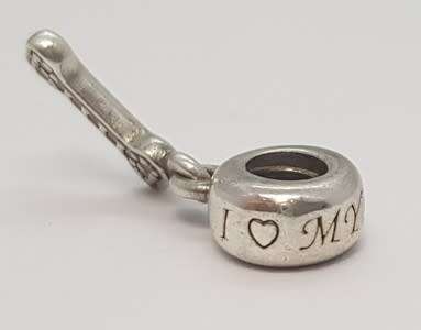Original Pandora Sterling Silver Dangle Charm as per photo