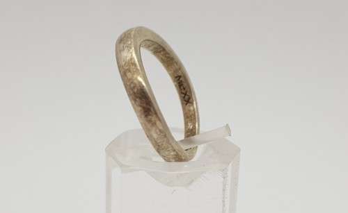 925 Sterling Silver Ring weight 3.1g size M as per photo