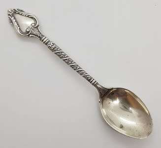 Sterling Silver Candida Teaspoon weight 17.4g as per photo